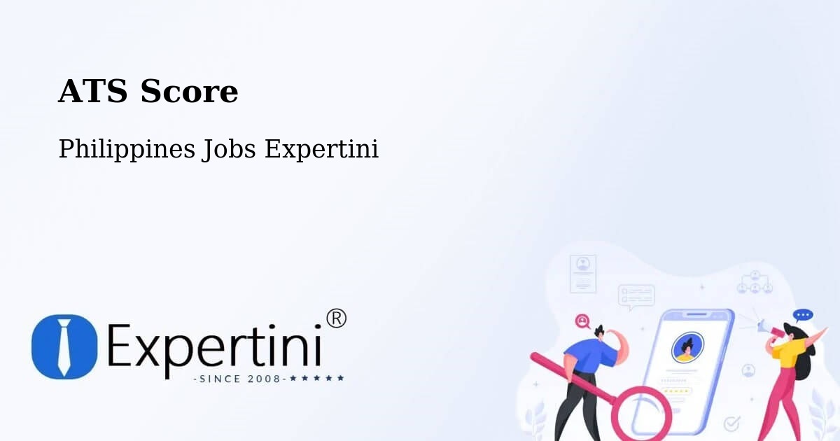 Resume ATS Score & Job Description Match Tool – Asingan - Philippines Jobs Expertini