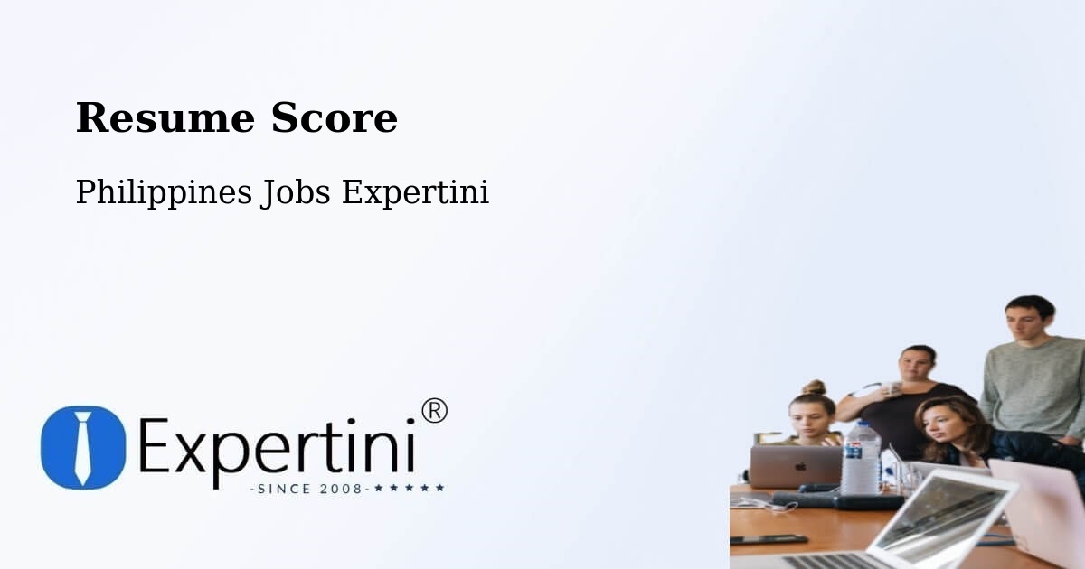 Resume Score & Job Description Match Tool – Asingan - Philippines Jobs Expertini
